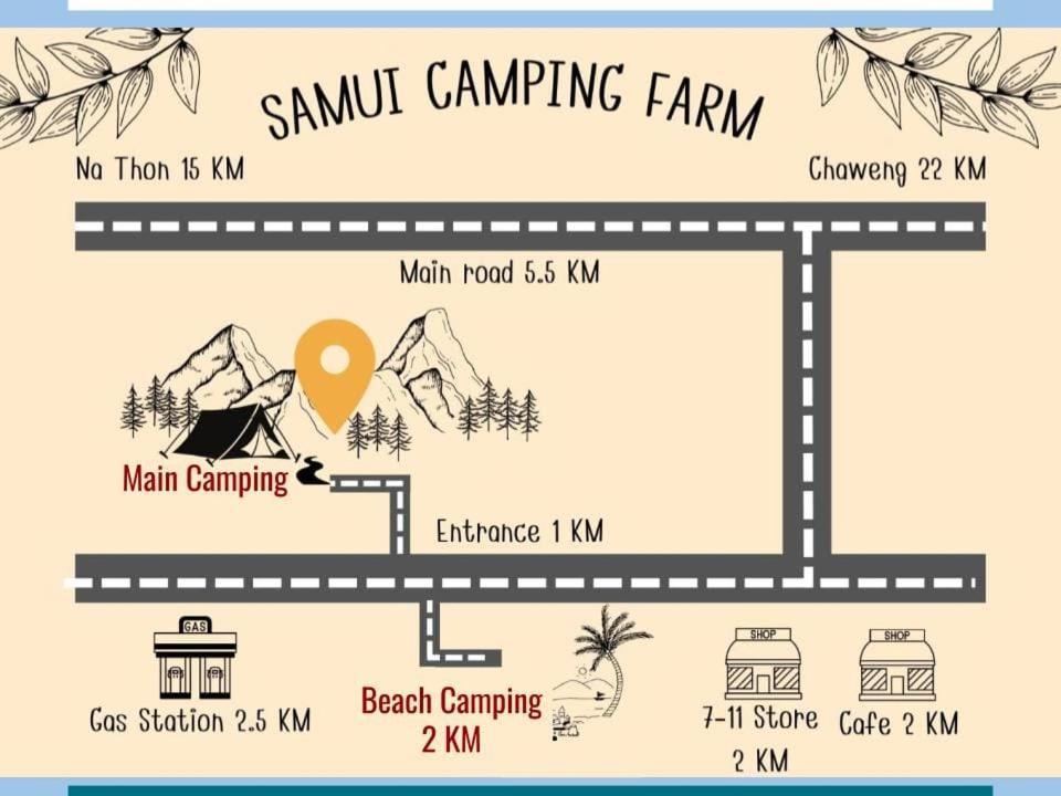Samui Camping Farm Laem Sor Exterior photo